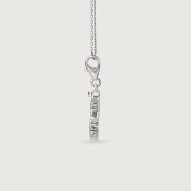 Sterling Seahorse Silver Sparkle Charm,,hi-res image number null