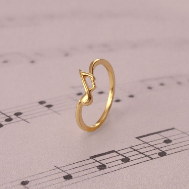 Rhythmic Radiance 14KT Gold Finger Ring,,hi-res image number null