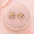 Whimsy Bloom Diamond Earrings,,hi-res view 1