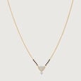 Graceful Geometric Diamond Mangalsutra,,hi-res view 4