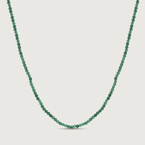 Verdant Glow Gemstone Chain