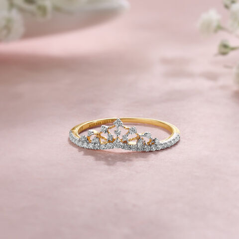 Regal Crest 14KT Gold & Diamond Ring