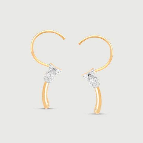 Whimsy Spark Diamond Nose Pin