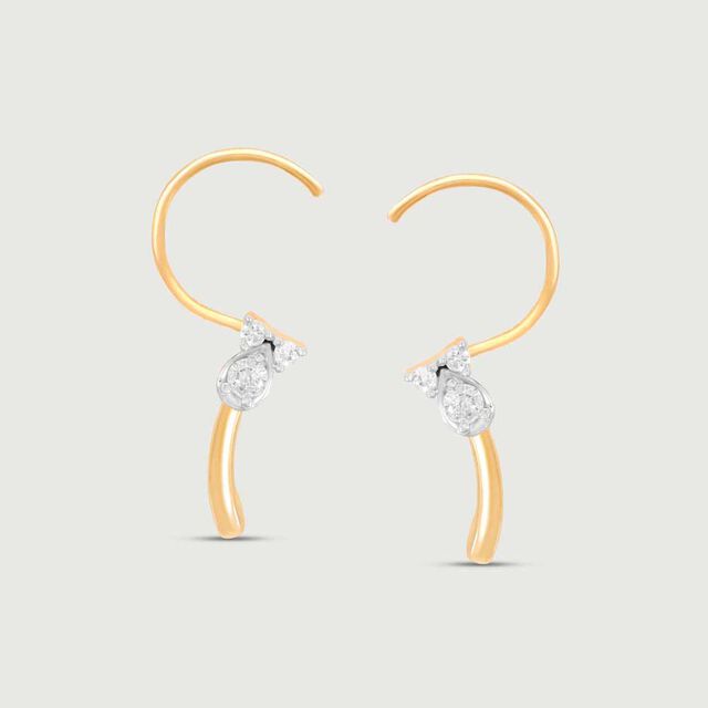 Whimsy Spark Diamond Nose Pin,,hi-res image number null