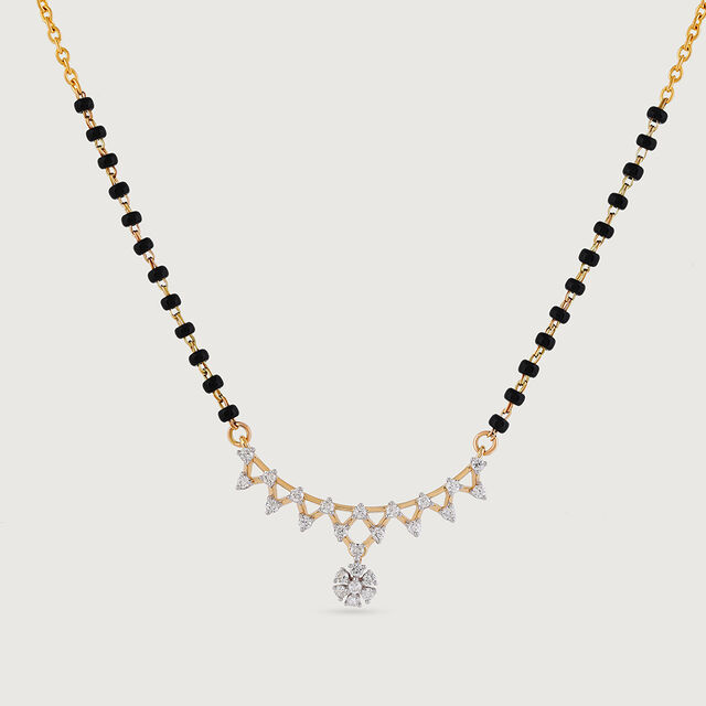 Starlit Symphony Gold and Diamond Mangalsutra,,hi-res image number null