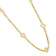 Mia Sutra DIY with Clover Shape Motif Multiple Stacking Charm Chain,,hi-res view 4