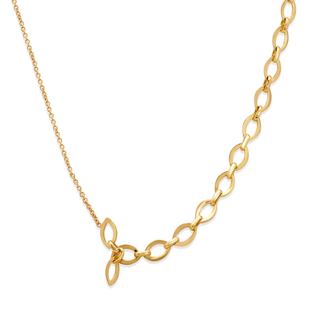 14 KT Yellow Gold Nature's Artistry Necklace/Hathphool,,hi-res view 2