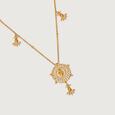 Timeless Warli Art 22KT Gold Necklace,,hi-res view 2