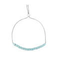 Dainty Beaded 925 Silver Bracelet,,hi-res view 1