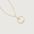 Twinkling Loop Diamond Pendant,,hi-res view 4