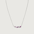 Vivid Playful Pink Silver Necklace,,hi-res view 4