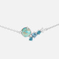 Sea Sparkle Silver Bracelet,,hi-res view 4