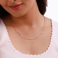Classic Rolo Link Gold Chain,,hi-res view 2