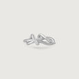 Entwined Knot Silver Ring,,hi-res view 4