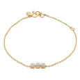 14KT Yellow Gold Glacial Flow Diamond Bracelet,,hi-res view 2