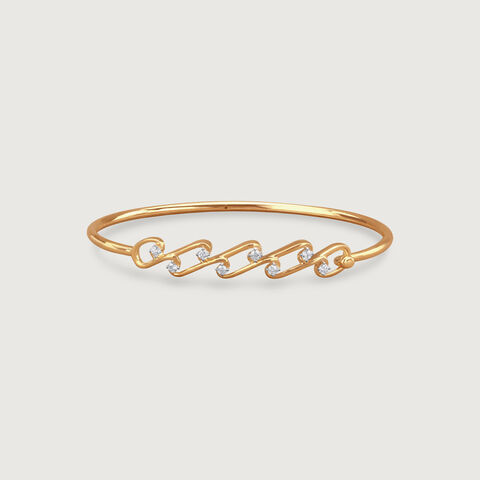 Chic Drip Diamond Bangle
