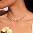 Butterfly Garden Diamond Necklace,,hi-res view 1