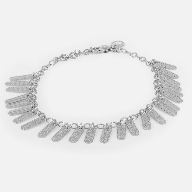 Dazzling Fringe Silver Bracelet,,hi-res image number null