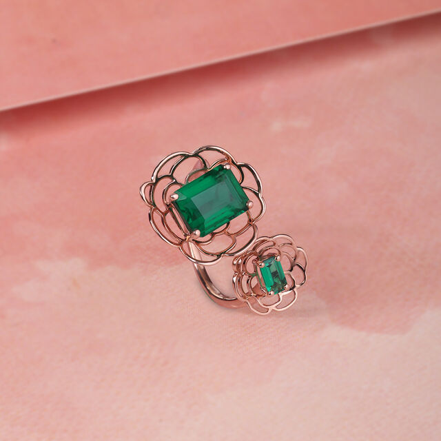 14KT Rose Gold Finger Ring,,hi-res image number null