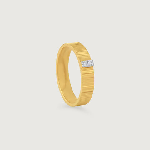 Structured Brilliance Diamond Ring
