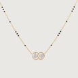 Infinite Union Gold and Diamond Mangalsutra,,hi-res view 3