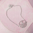 Radiant Tree Silver Bracelet,,hi-res view 1