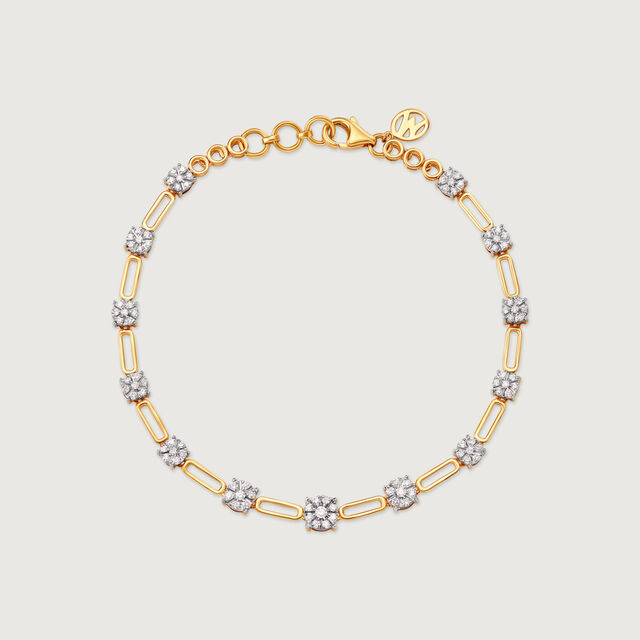 Sparkling Connection Gold & Diamond Bracelet,,hi-res image number null