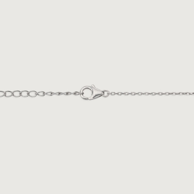 Oceanic Love Silver Necklace for Women,,hi-res image number null