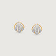 Radiant Arc Diamond Stud Earrings,,hi-res view 3