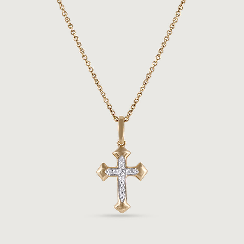 Tanishq cross pendant shop