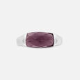 Midnight Radiance Silver Finger Ring,,hi-res view 3