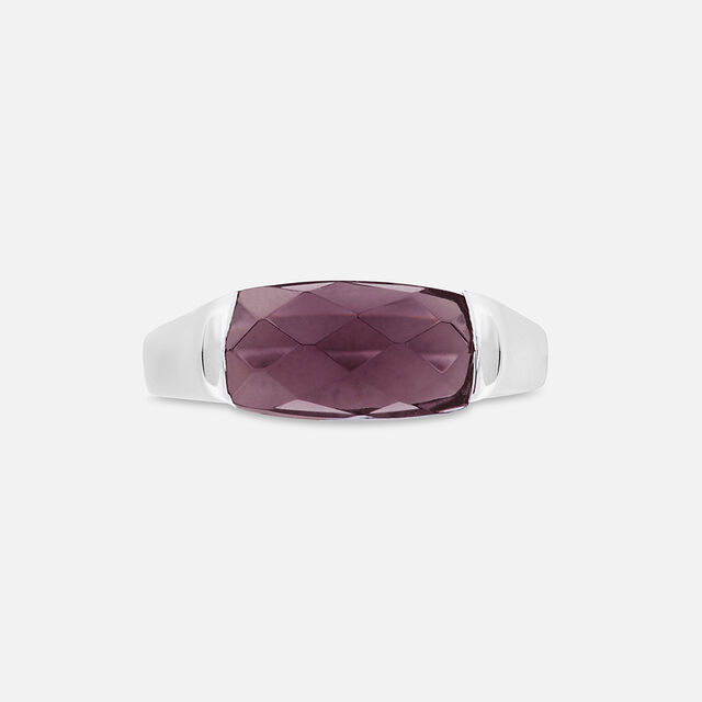 Midnight Radiance Silver Finger Ring,,hi-res image number null