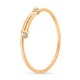 Mamma Mia 14 KT Yellow Gold Glow of Love  Bangle for Kids,,hi-res view 1
