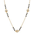 14KT Yellow Gold and Diamond Mangalsutra,,hi-res view 2