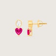 Playful Radiant Polki Stud Earrings,,hi-res view 5
