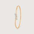 The Ethereal Elegance 14KT Diamond Bangle,,hi-res view 4