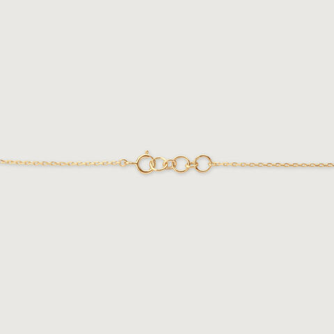 Curved Spark Diamond Necklace