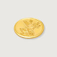 0.5 Gram 24 Karat Mango Leaf Coin,,hi-res view 1