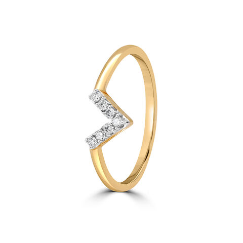 14KT Sun-Kissed Summit Diamond Ring