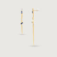Starry Night Splendour 14KT Lolite Drop Earrings,,hi-res view 4