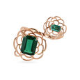 14KT Rose Gold Emerald Isle Finger Ring,,hi-res view 3