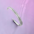 Dual Finish Silver Kada,,hi-res view 1