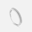 Glitzy Glow Silver Finger Ring,,hi-res view 4