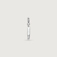 Graceful Initial N Silver Charm,,hi-res view 4