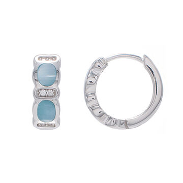 92.5 Silver Hoop Earrings For Everyday Elegance