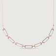 Timeless Aura Gold & Diamond Necklace,,hi-res view 3