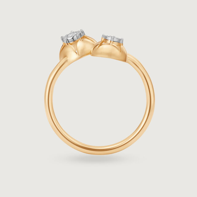 Starry Fusion 14KT Diamond Finger Ring,,hi-res image number null