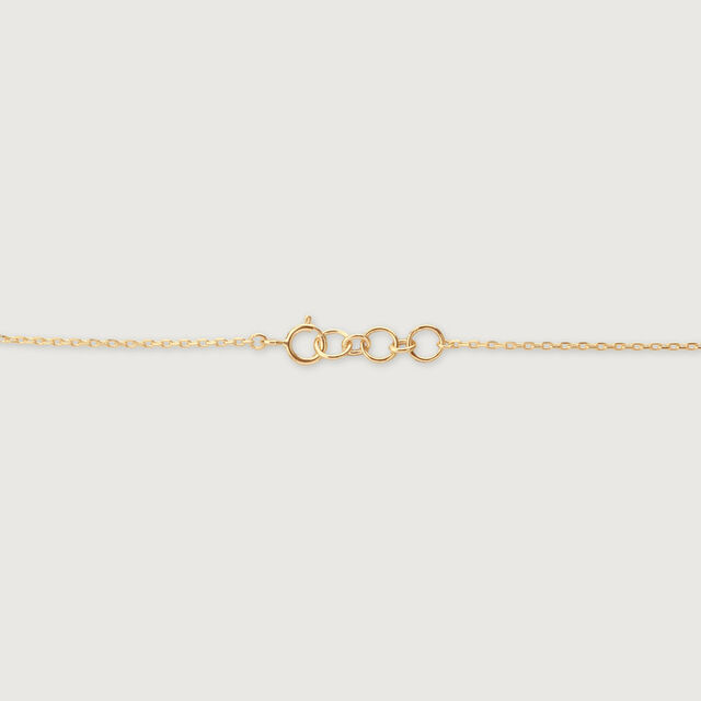 Curved Spark Diamond Necklace,,hi-res image number null