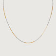 Twin Twist 22 Kt Gold Chain,,hi-res view 3