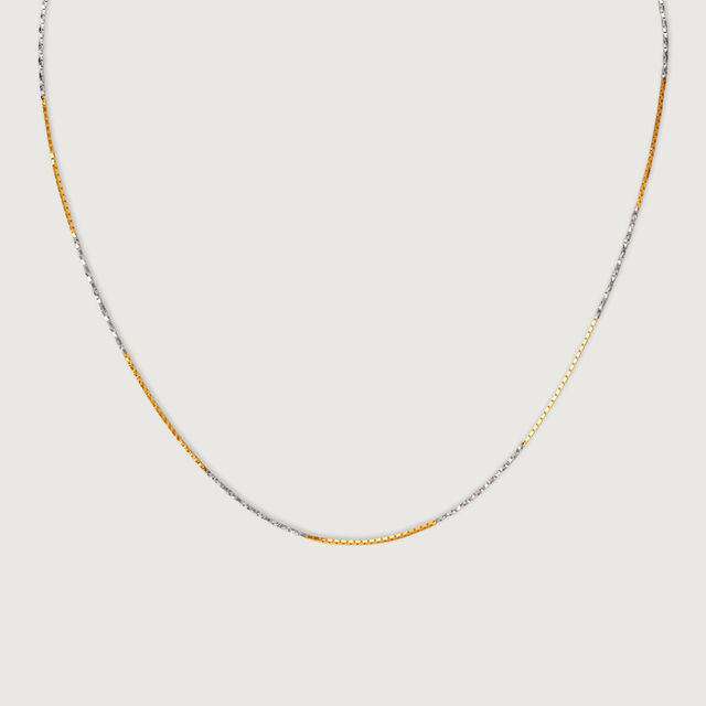 Twin Twist 22 Kt Gold Chain,,hi-res image number null